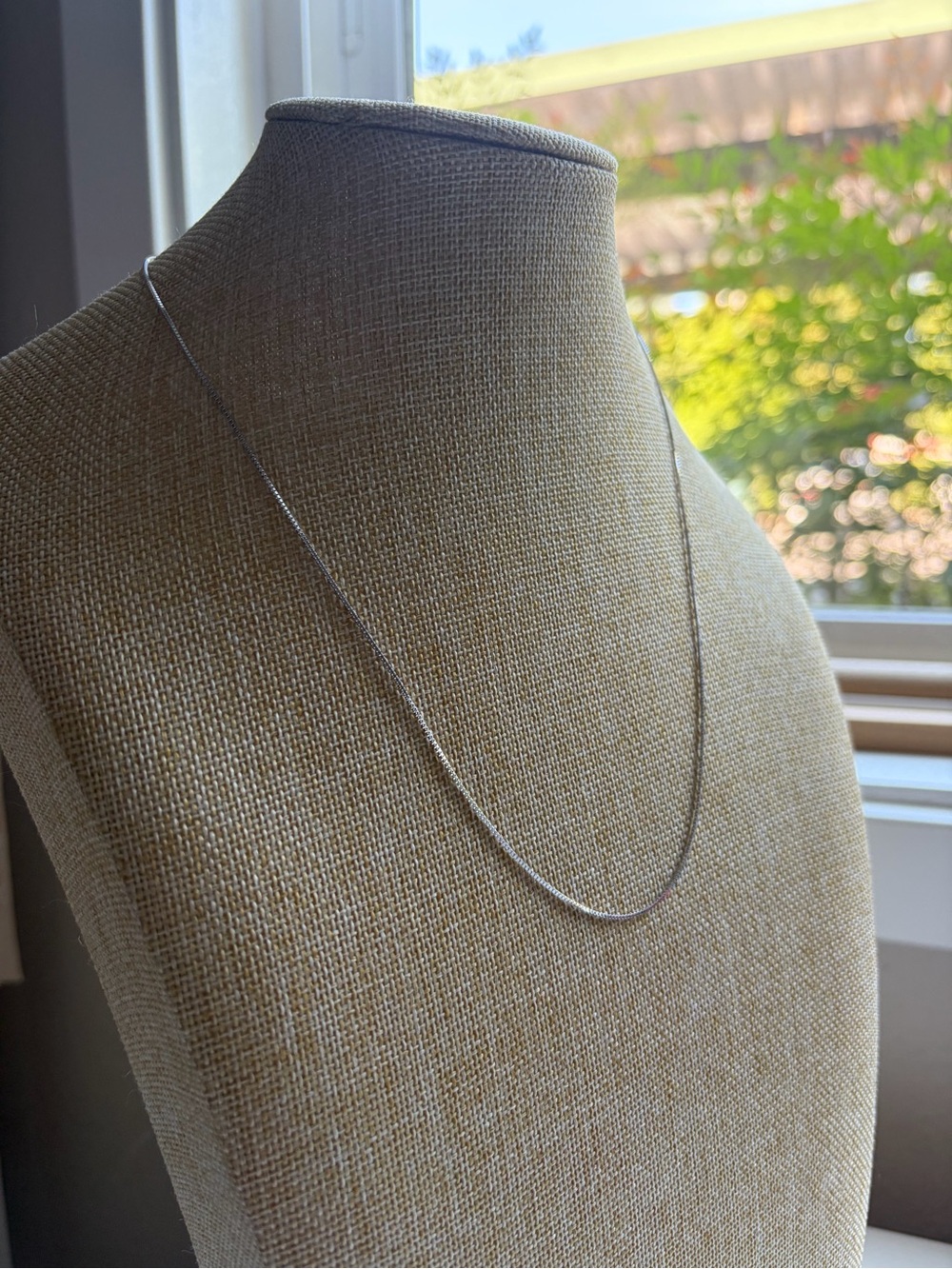 16” Sterling Silver Chain Necklace